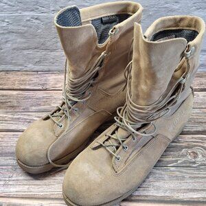 Belleville Waterproof Tan Combat and Flight Boot 790G Men Size 12.5W